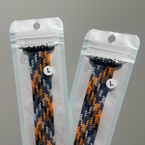 TWO LARGE elastic Apple watch band - Picture 2 of 5